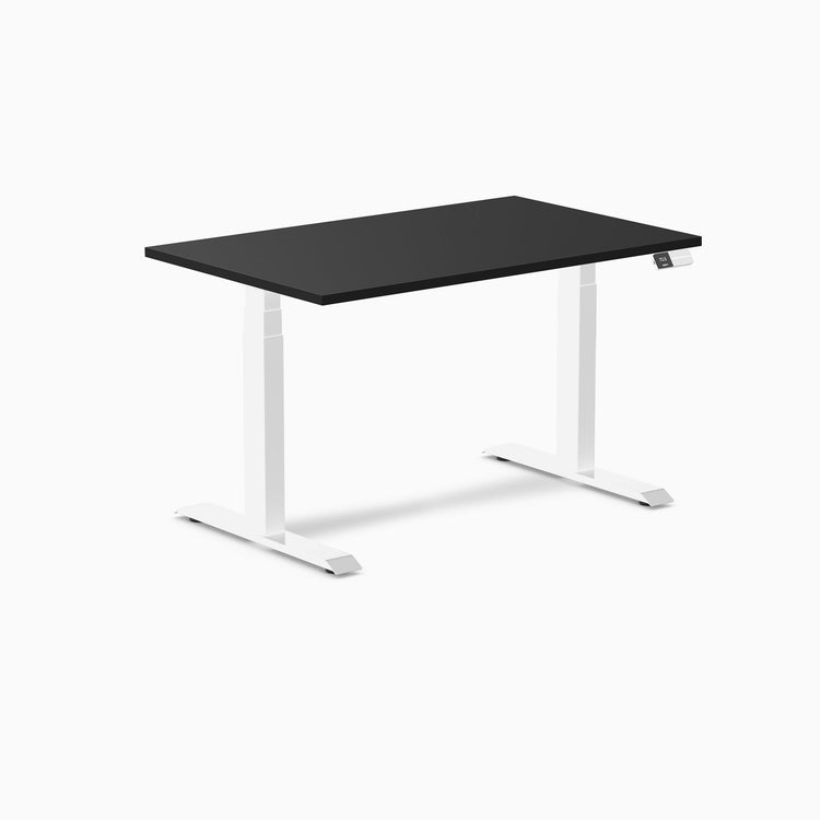 Bureau assis-debout Desky Dual en mélamine