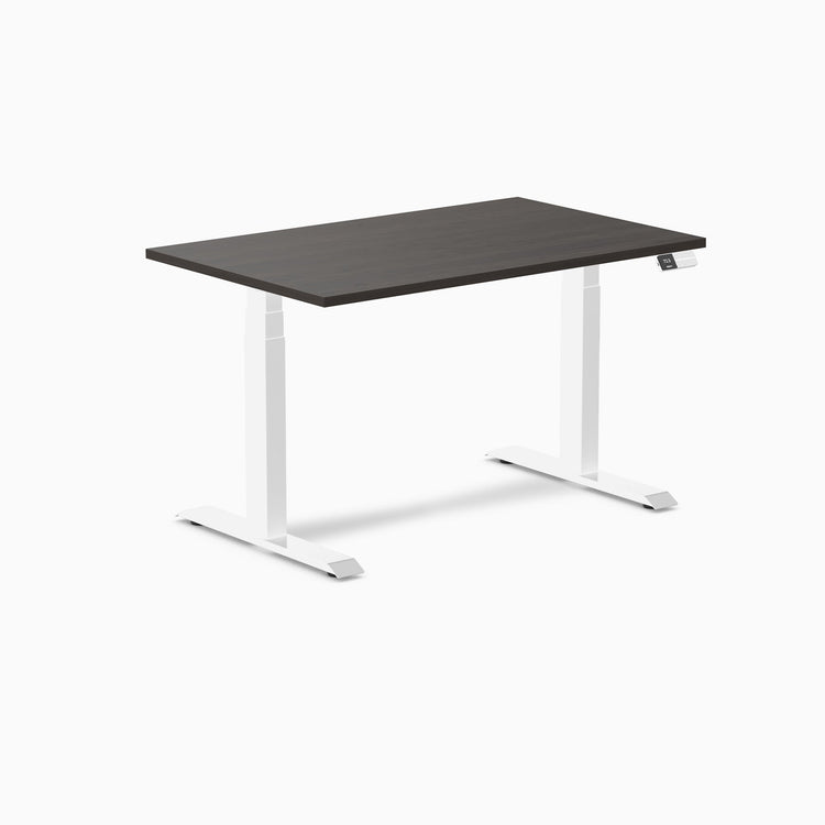 Bureau assis-debout Desky Dual en mélamine
