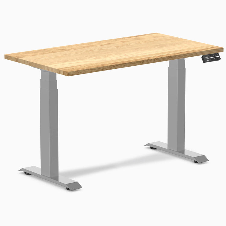 Desky Dual Mini Hardwood Sit Stand Desk