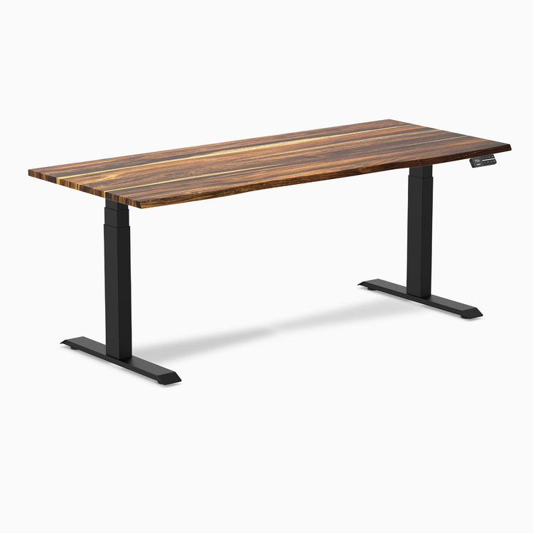 Bureau assis-debout en bois massif Desky Dual