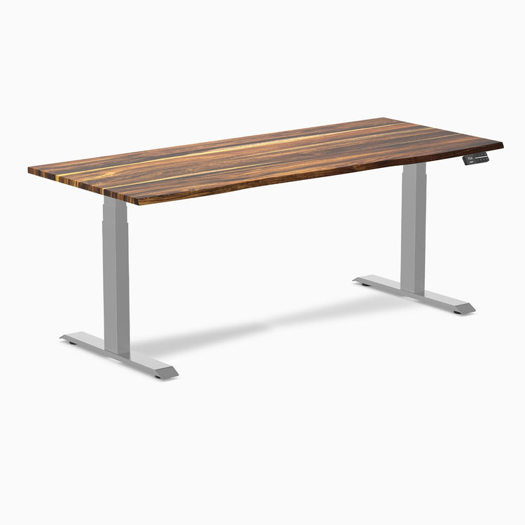 Bureau assis-debout en bois massif Desky Dual