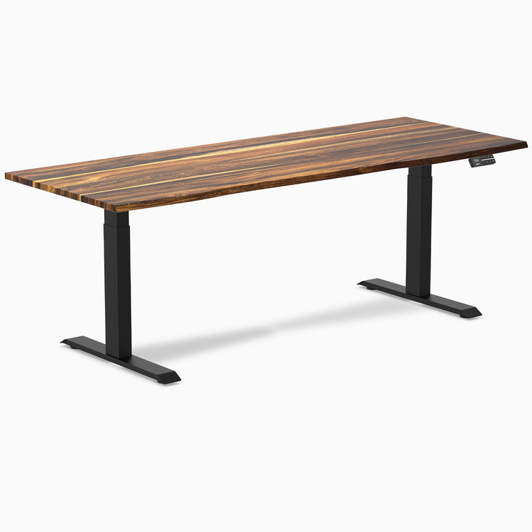 Bureau assis-debout en bois massif Desky Dual