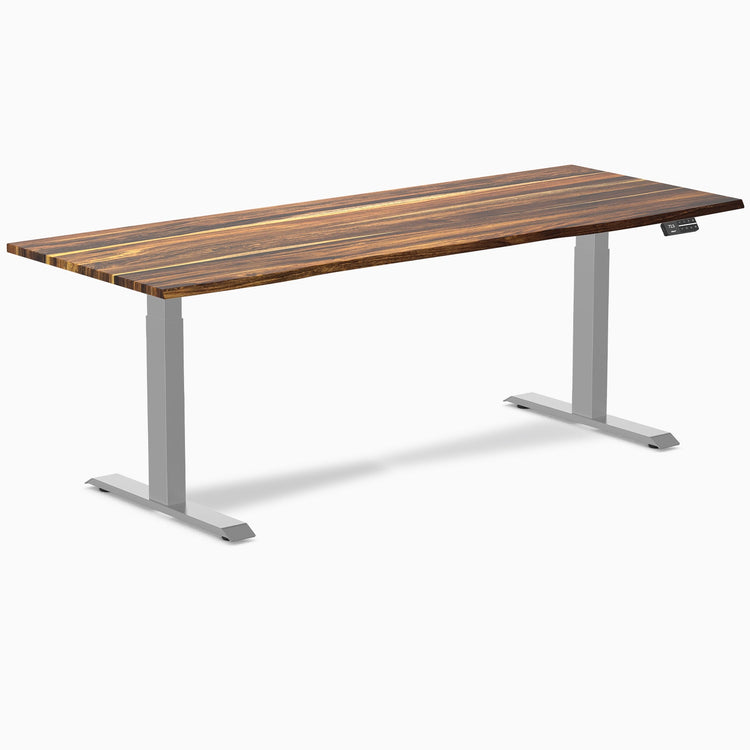 Bureau assis-debout en bois massif Desky Dual