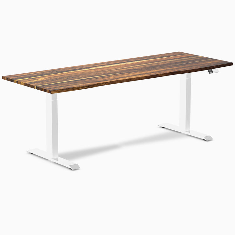 Bureau assis-debout en bois massif Desky Dual