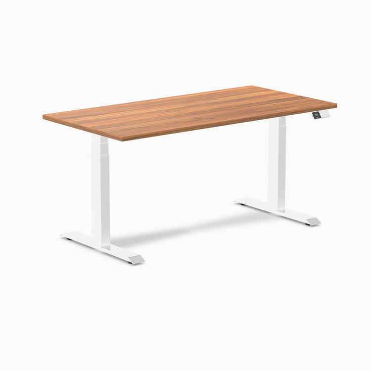 Bureau assis-debout Desky Dual en mélamine