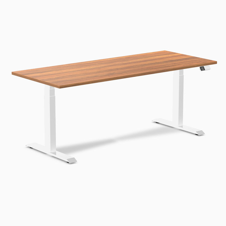 Bureau assis-debout Desky Dual en mélamine