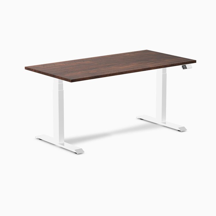 Bureau assis debout en résineux Desky Dual