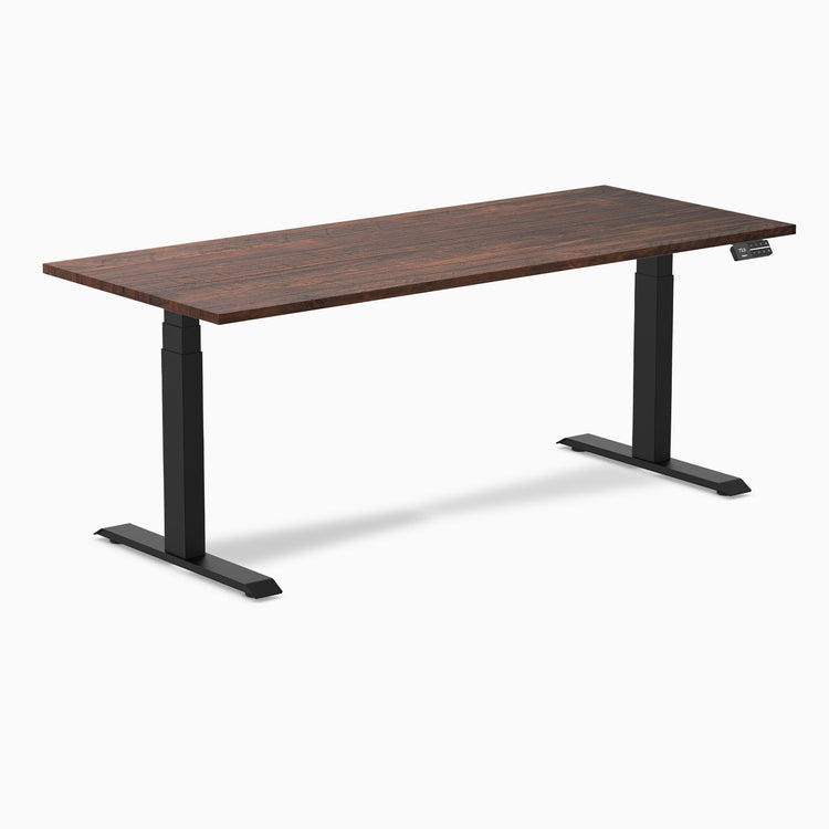 Bureau assis debout en résineux Desky Dual