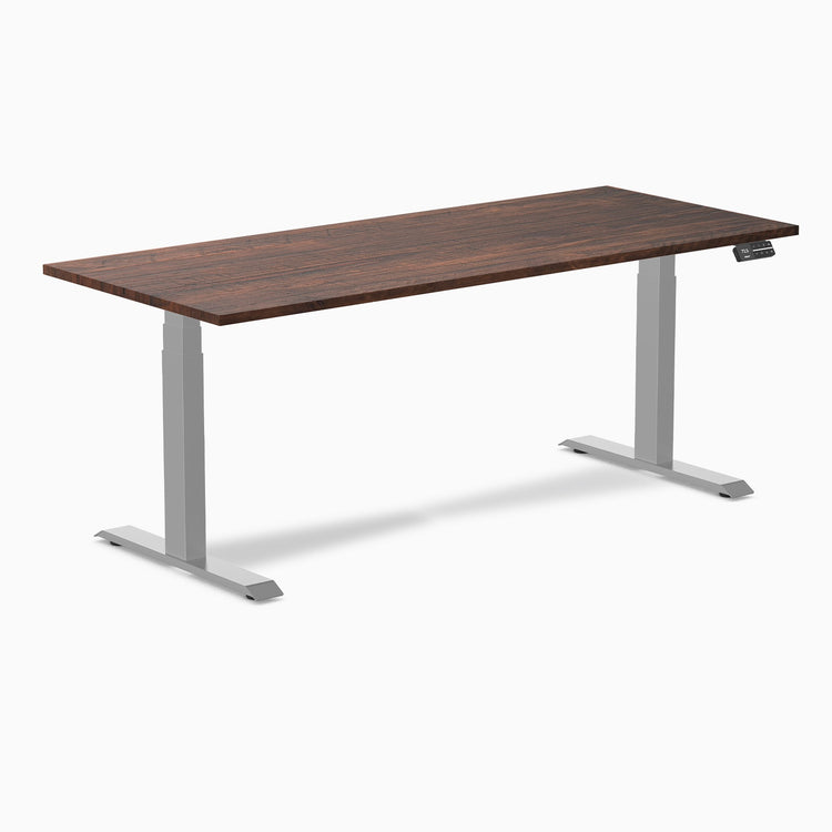 Bureau assis debout en résineux Desky Dual