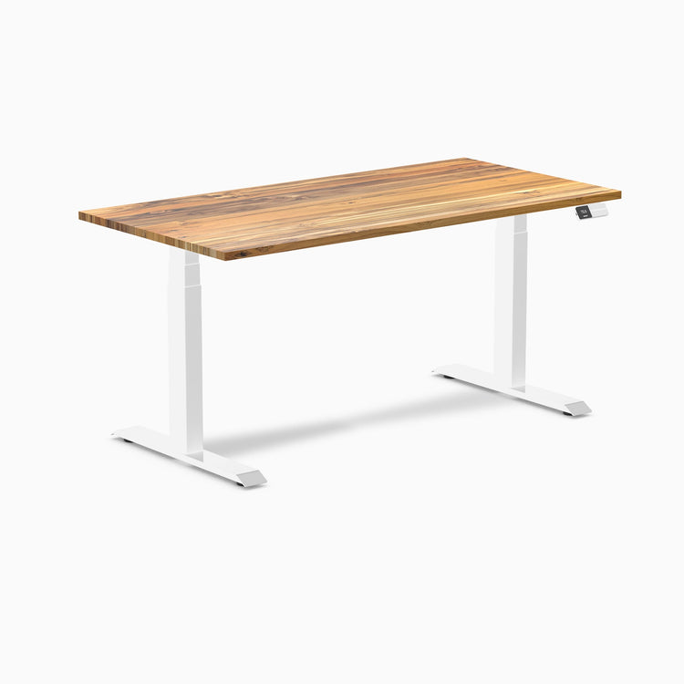 Bureau assis-debout en bois massif Desky Dual