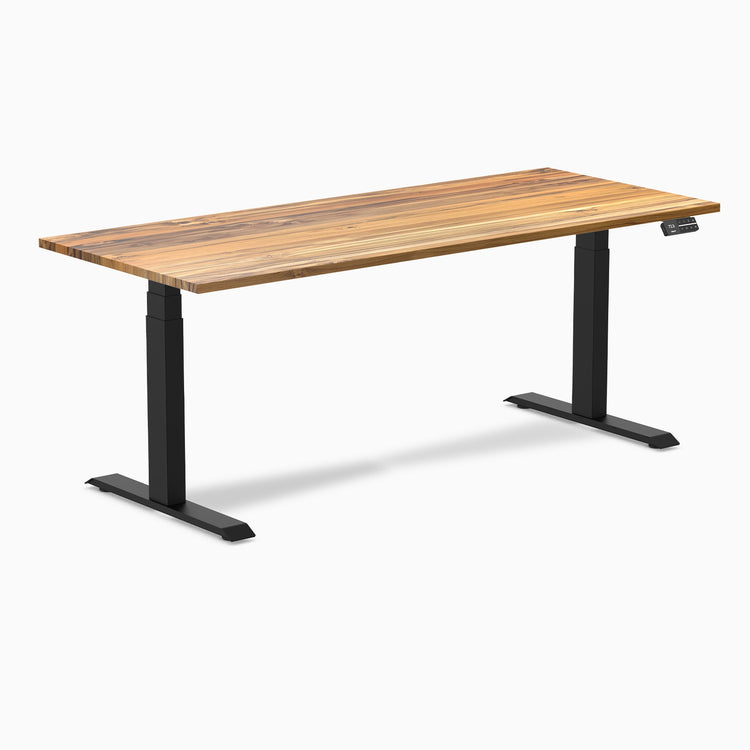 Bureau assis-debout en bois massif Desky Dual