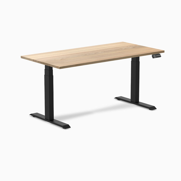 Bureau assis-debout en bois massif Desky Dual