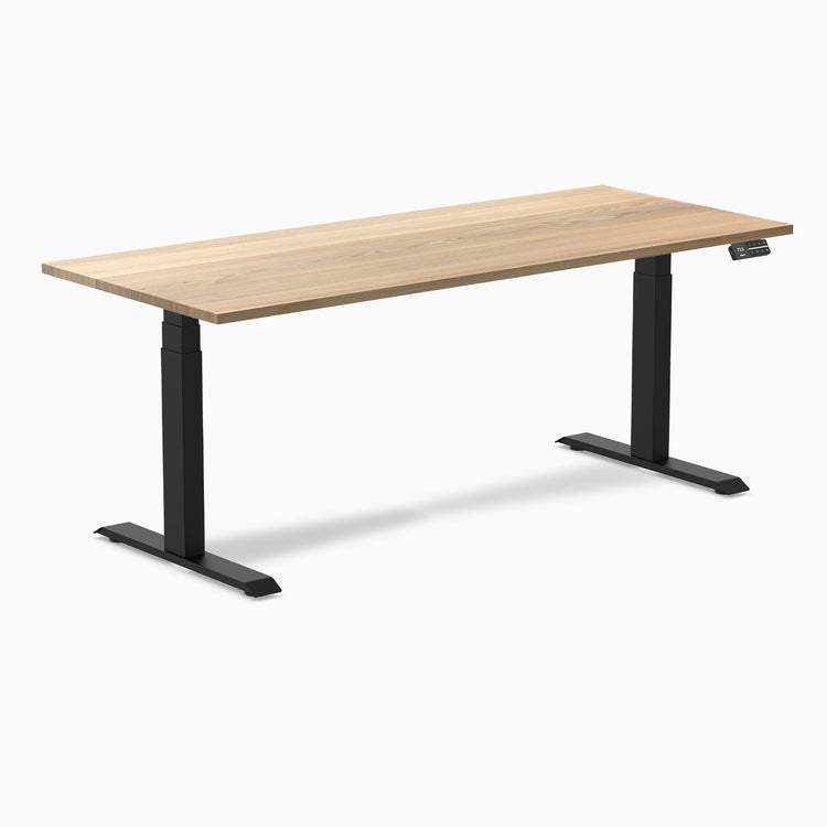 Bureau assis-debout en bois massif Desky Dual