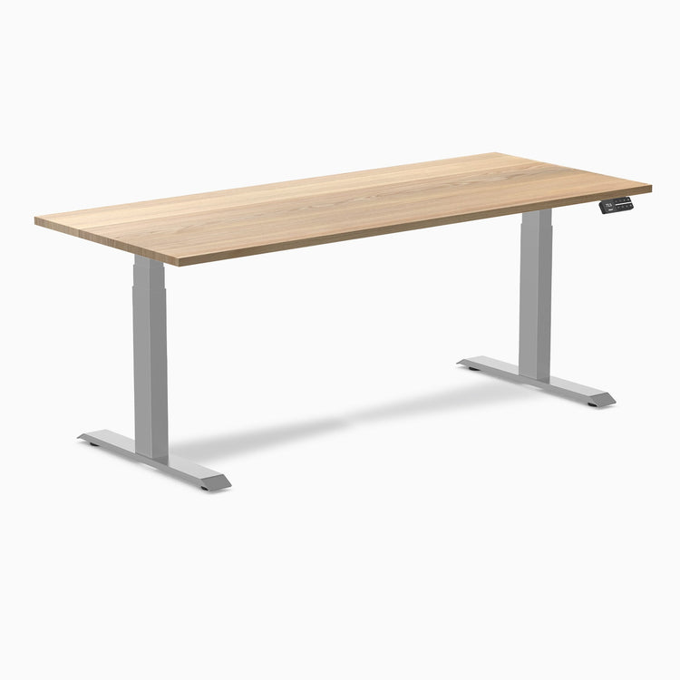 Bureau assis-debout en bois massif Desky Dual