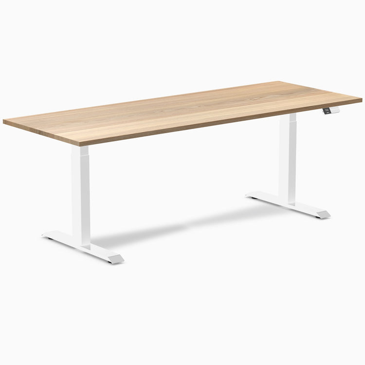 Bureau assis-debout en bois massif Desky Dual