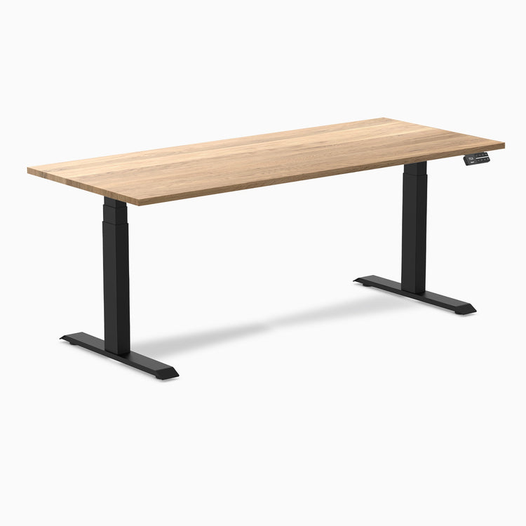 Bureau assis-debout en bois massif Desky Dual