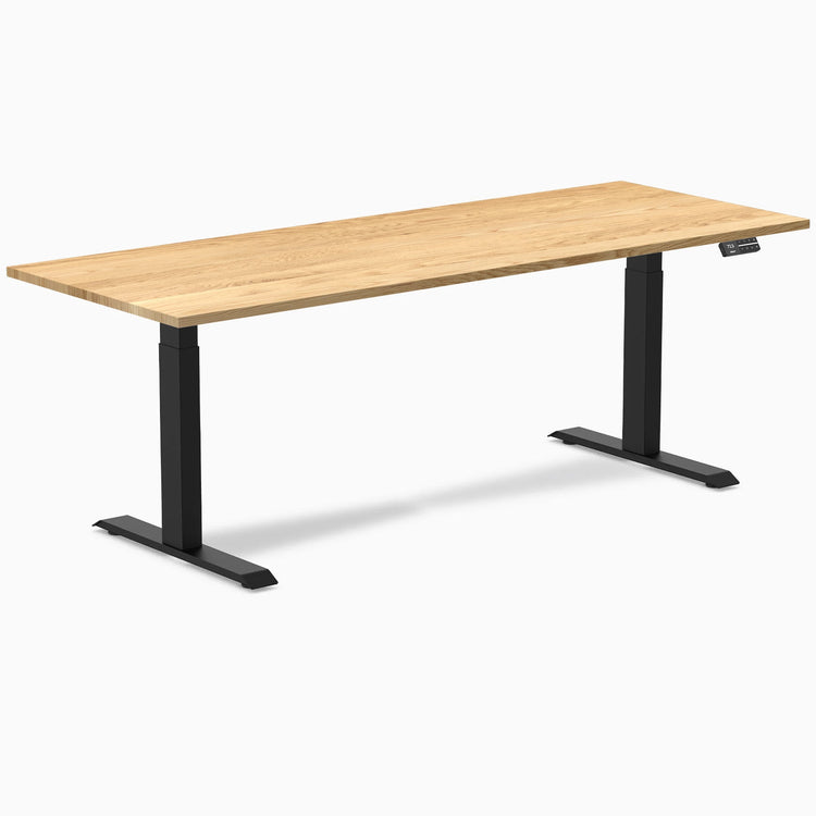 Bureau assis-debout en bois massif Desky Dual