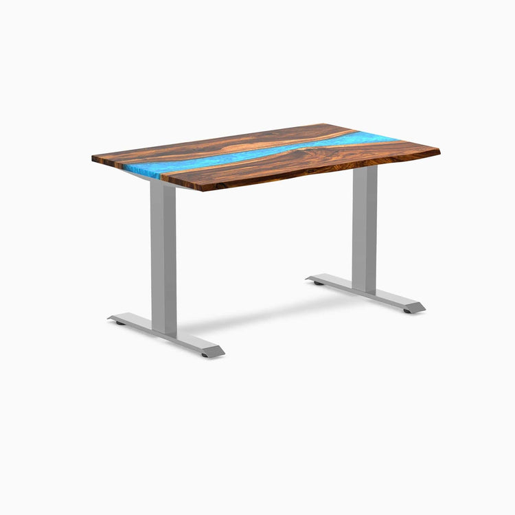 Bureau en bois massif et résine Desky Zero