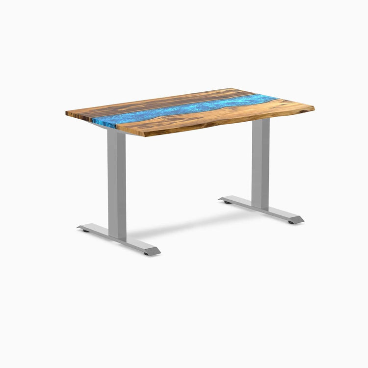 Bureau en bois massif et résine Desky Zero