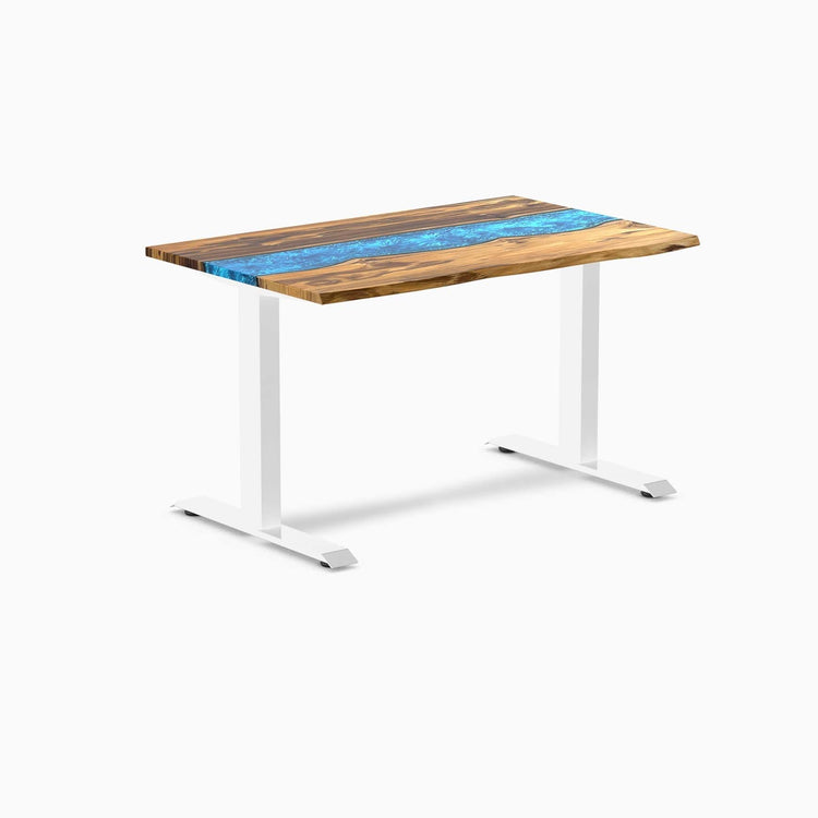 Bureau en bois massif et résine Desky Zero