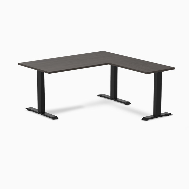 Bureau d'angle Desky Zero en mélamine
