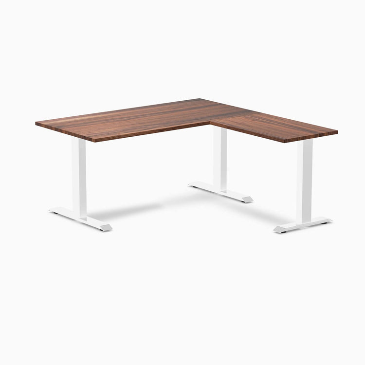 Bureau d'angle Desky Zero en bois massif