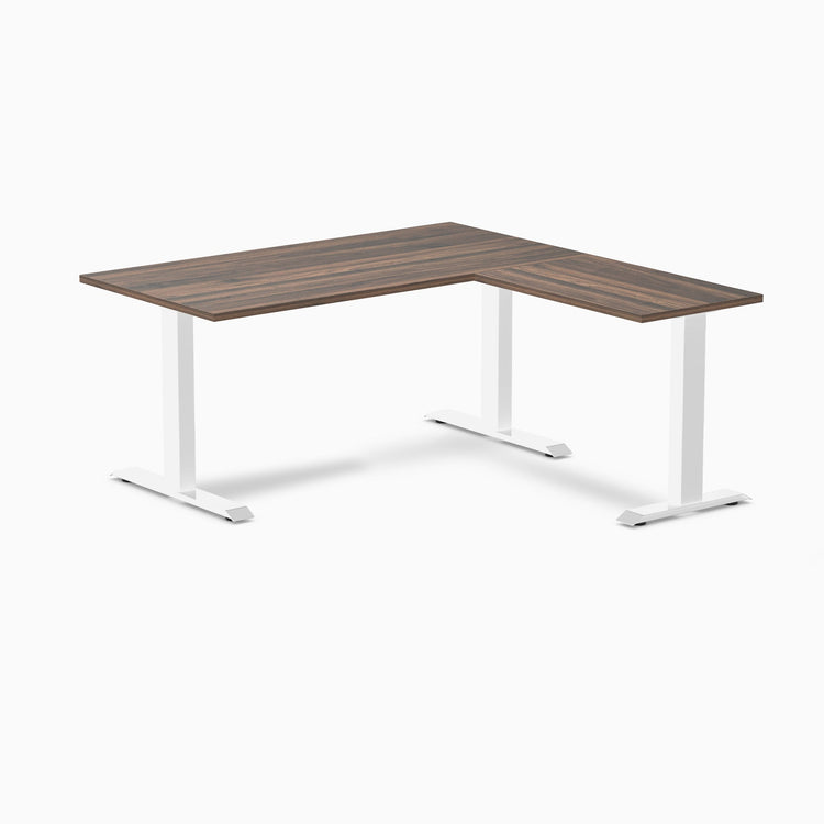 Bureau d'angle Desky Zero en mélamine