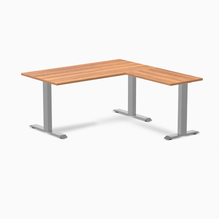 Bureau d'angle Desky Zero en mélamine