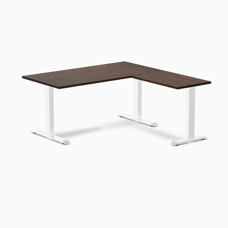 Bureau d'angle Desky Zero en hévéa
