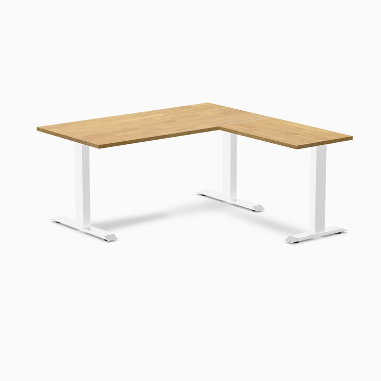 Bureau d'angle Desky Zero en hévéa
