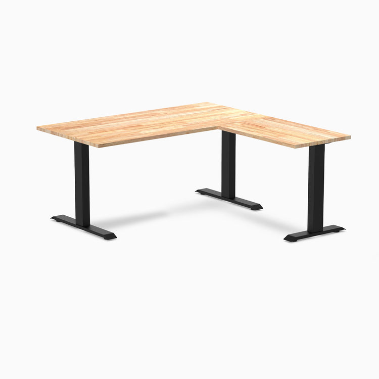 Bureau d'angle Desky Zero en hévéa