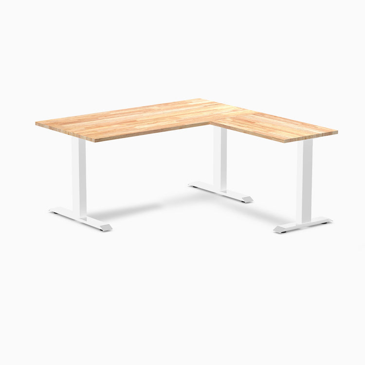 Bureau d'angle Desky Zero en hévéa