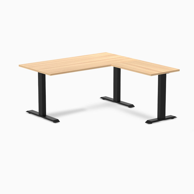 Bureau d'angle Desky Zero en mélamine