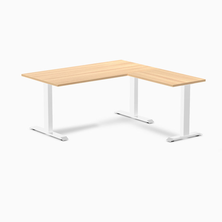 Bureau d'angle Desky Zero en mélamine