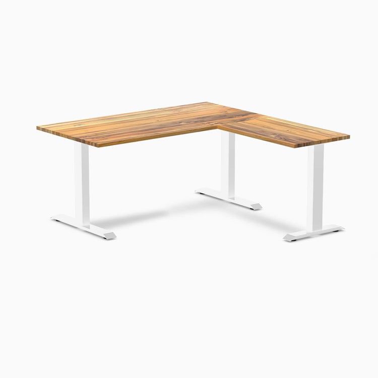 Bureau d'angle Desky Zero en bois massif