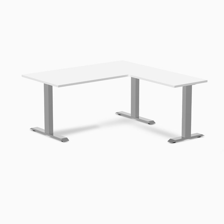 Bureau d'angle Desky Zero en mélamine