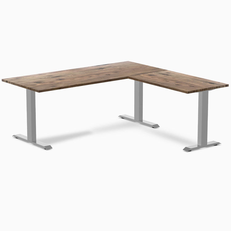 Bureau d'angle Desky Zero en bois massif