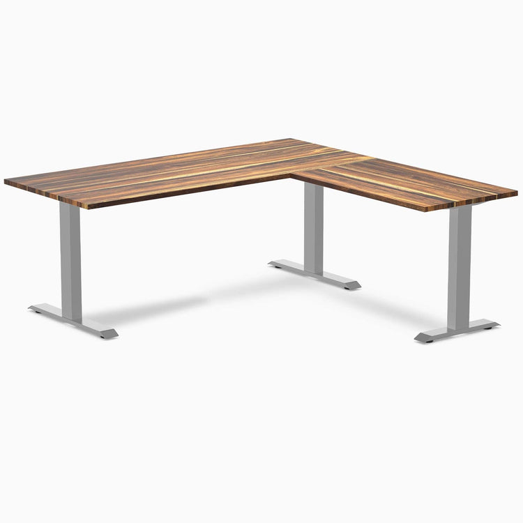 Bureau d'angle Desky Zero en bois massif