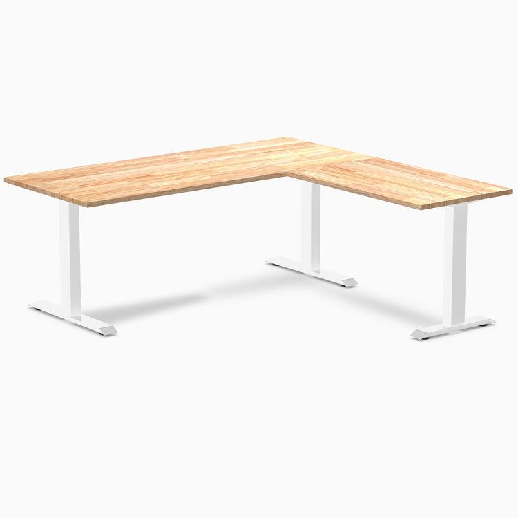 Bureau d'angle Desky Zero en hévéa
