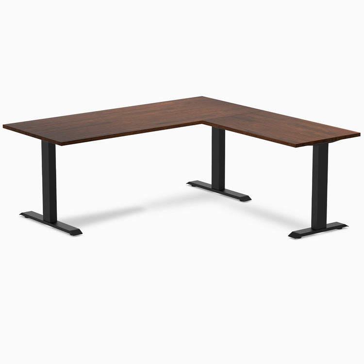 Bureau d'angle Desky Zero en hévéa