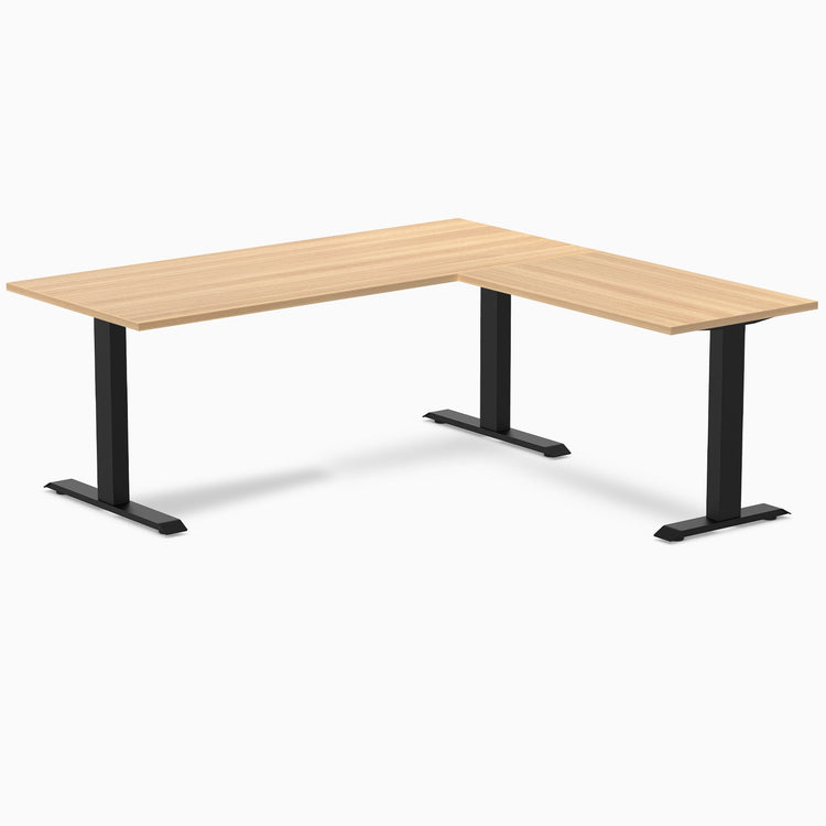 Bureau d'angle Desky Zero en mélamine