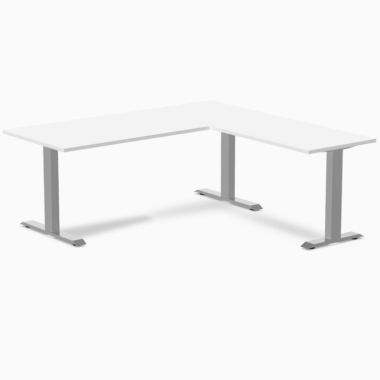 Bureau d'angle Desky Zero en mélamine