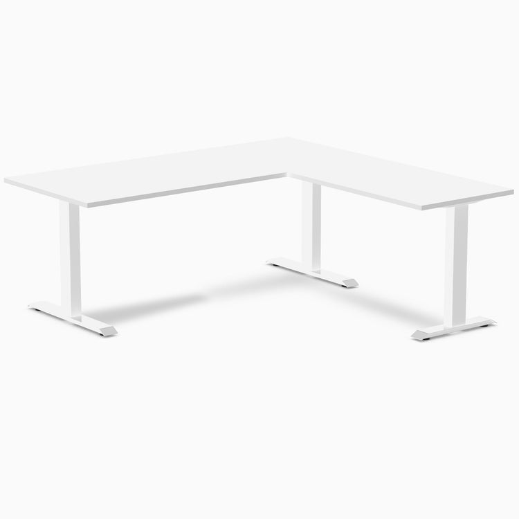 Bureau d'angle Desky Zero en mélamine