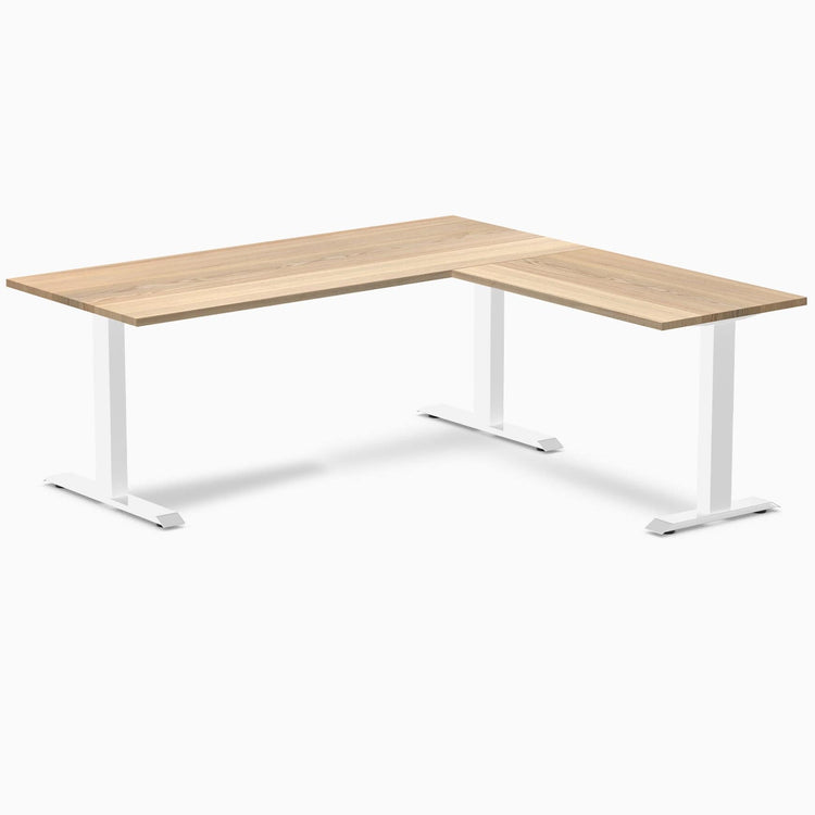 Bureau d'angle Desky Zero en bois massif