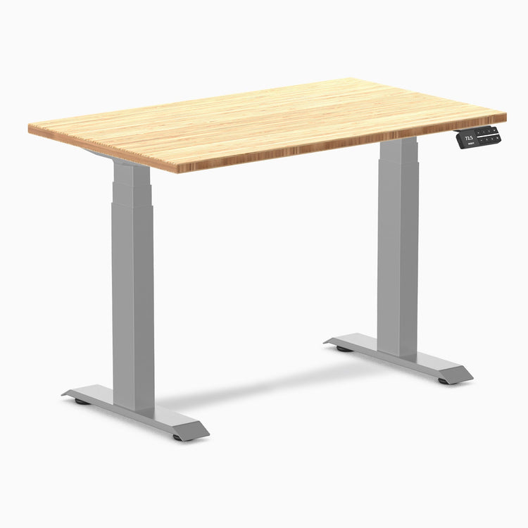 Bureau assis-debout en bambou Desky Dual Mini