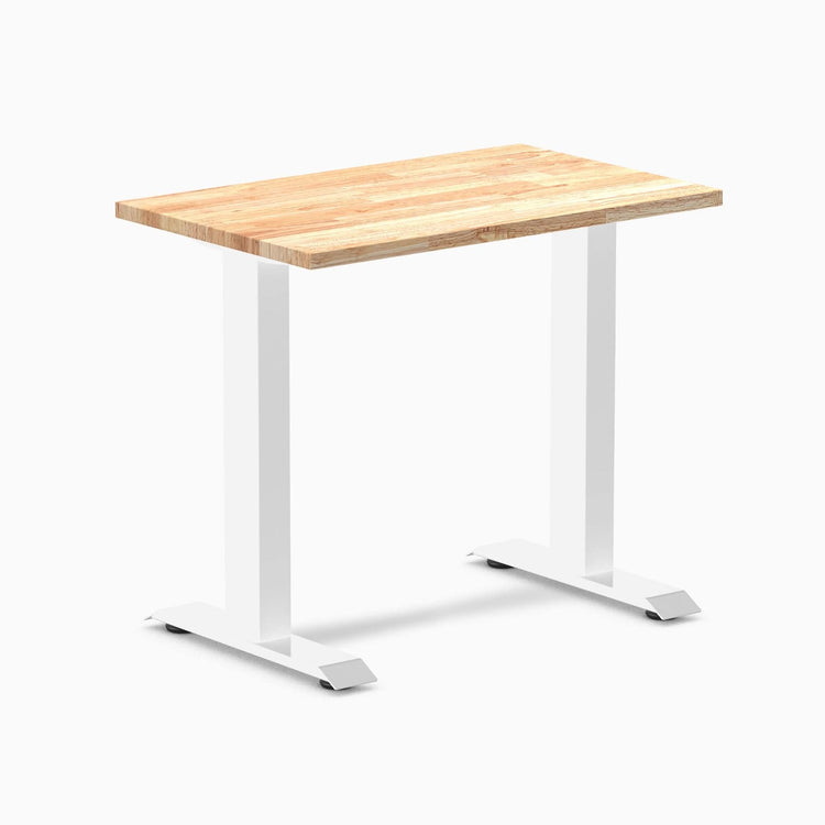 Bureau compact en hévéa Desky Zero Mini