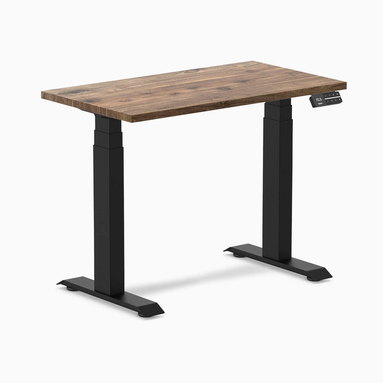 Desky Dual Mini Hardwood Sit Stand Desk