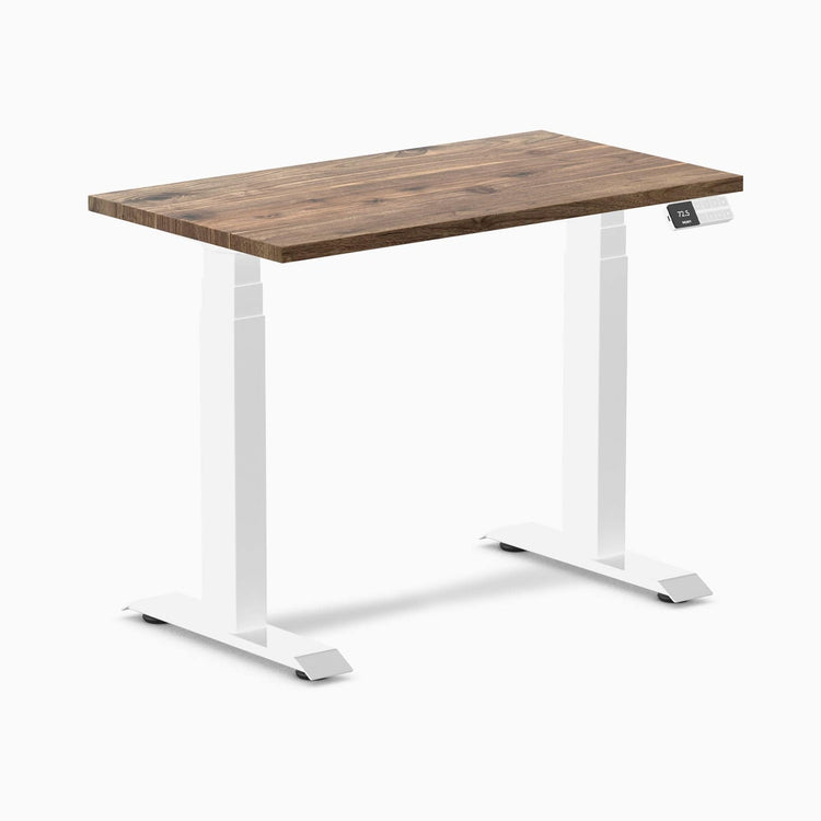 Desky Dual Mini Hardwood Sit Stand Desk