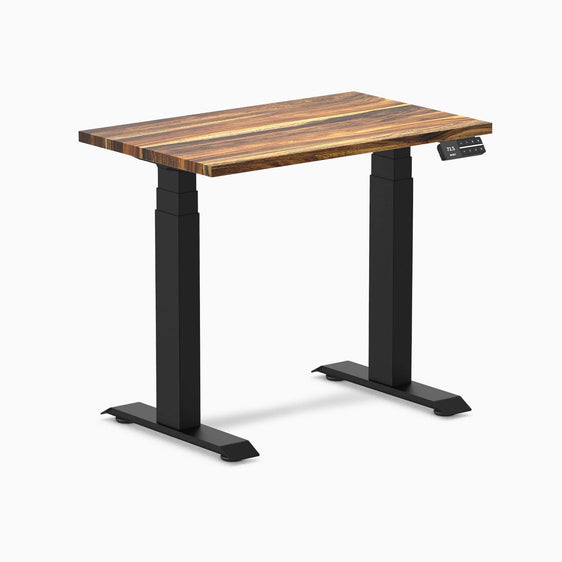 Desky Dual Mini Hardwood Sit Stand Desk