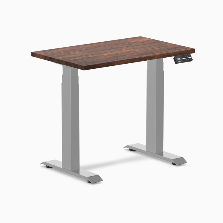 Bureau assis-debout Desky Dual Mini en résineux